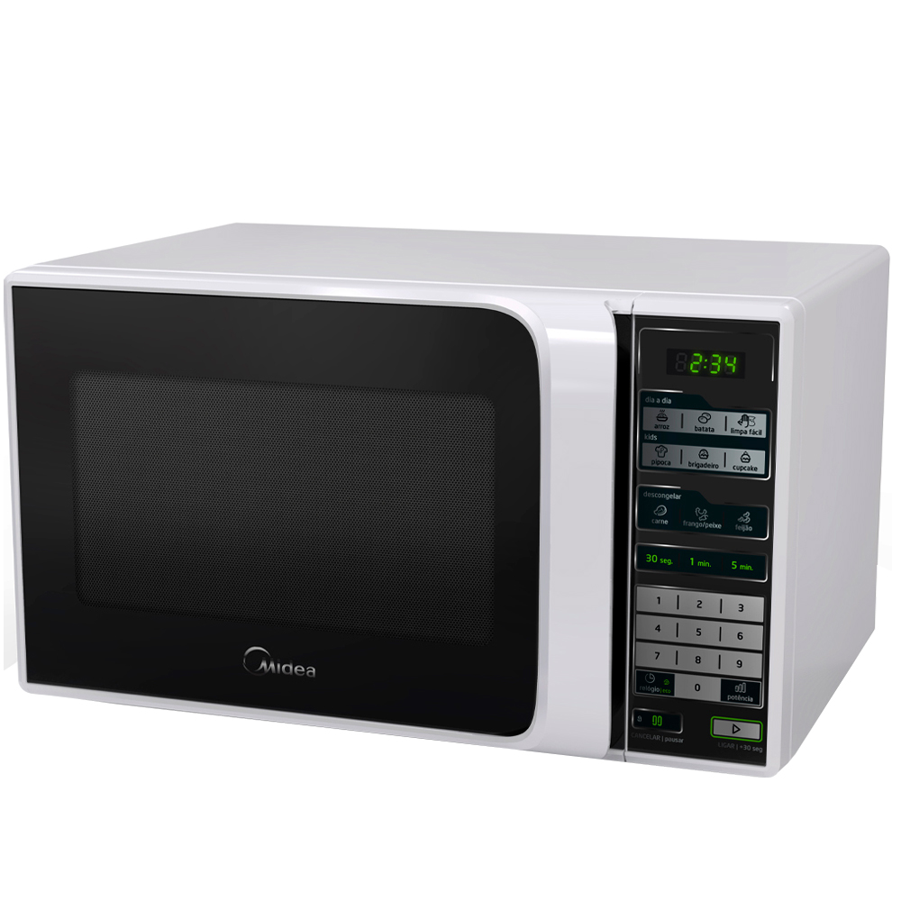 Micro Ondas Midea L W Menu Descongelar Autolimpante Mtrs