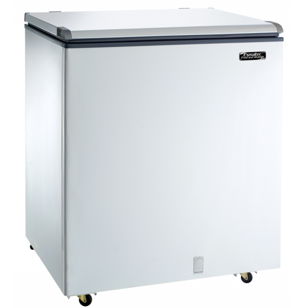 Freezer Refrigerador Esmaltec 230L 1 Porta Horizontal Degelo Manual Ech250 - Branco - 220 Volts
