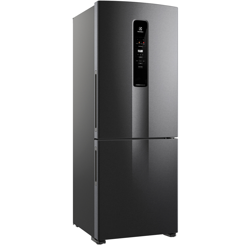 Geladeira Refrigerador Electrolux 490L Frost Free Inverter Duplex Ib54b - Black - Black - 110 Volts