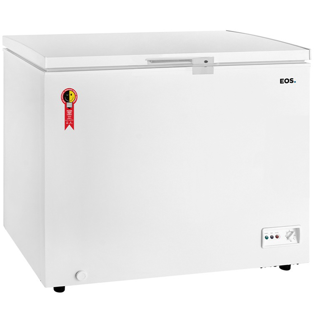 Freezer Eos 192L 1 Porta Horizontal Eco Gelo Efh250x Degelo Manual B15916 - Branco - Branco - 110 Volts