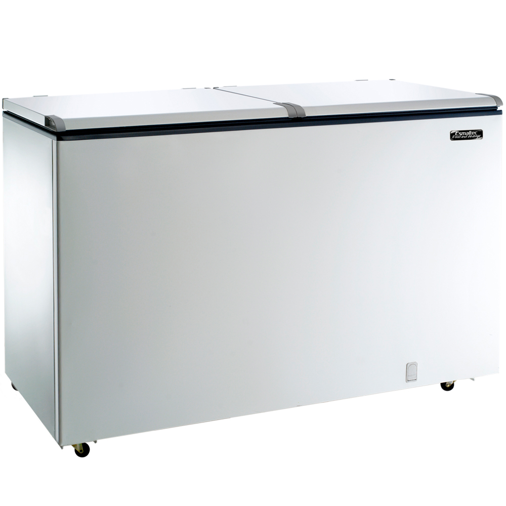 Freezer Esmaltec 468L 2 Portas Horizontal Degelo Manual Ech500 - Branco - 110 Volts