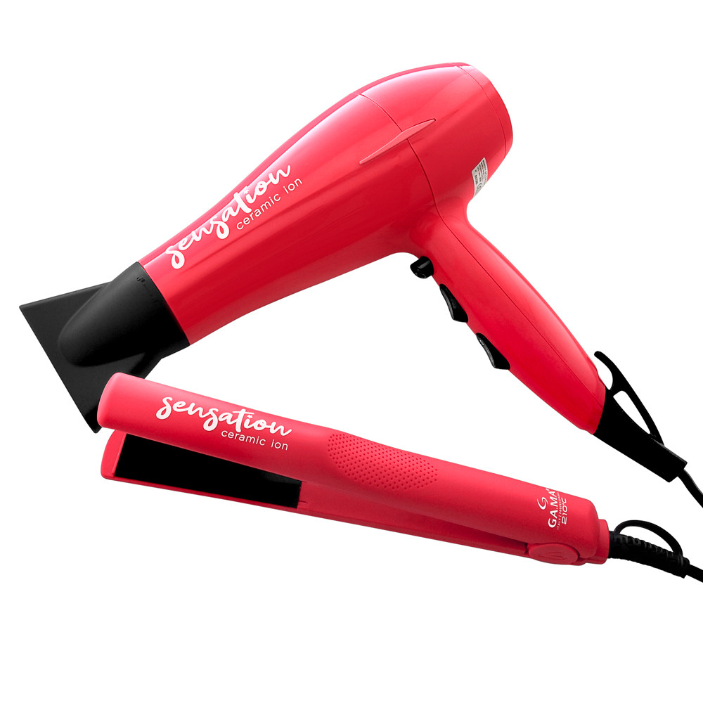 SECADOR DE CABELO PROFISSIONAL SALÃO 2200W E CHAPINHA 410ºF - Britânia -  Kit Aparelhos Elétricos para Cabelo - Magazine Luiza