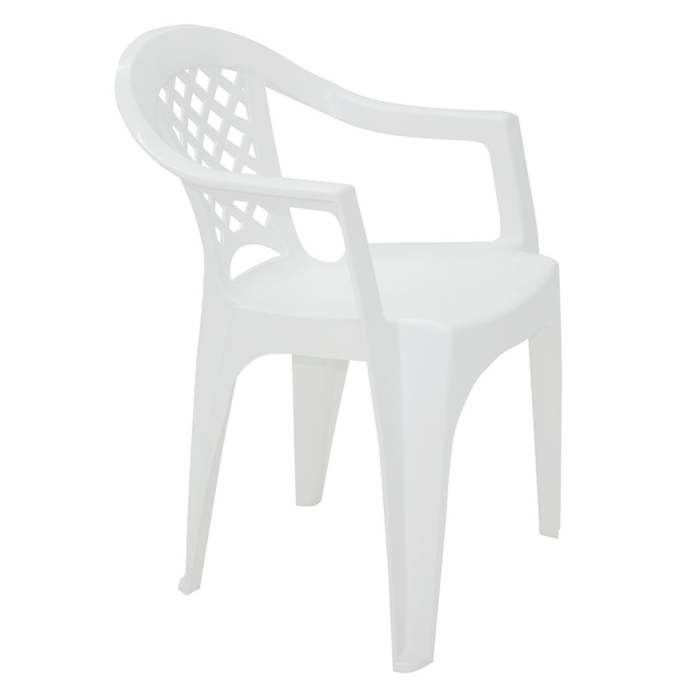 Cadeira De Plástico Iguape Tramontina Até 120Kg - Branco