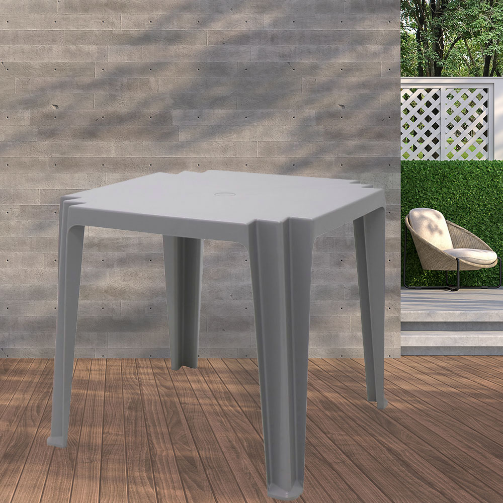 Conjunto de Mesa e Cadeiras Tramontina Tambaú Iguape - Branco