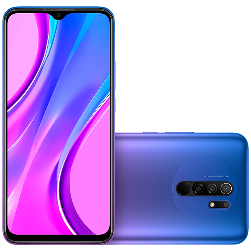 Smartphone Xiaomi Redmi 9 653 Octa Core 64gb 4gb Câmera Quadrupla 8556