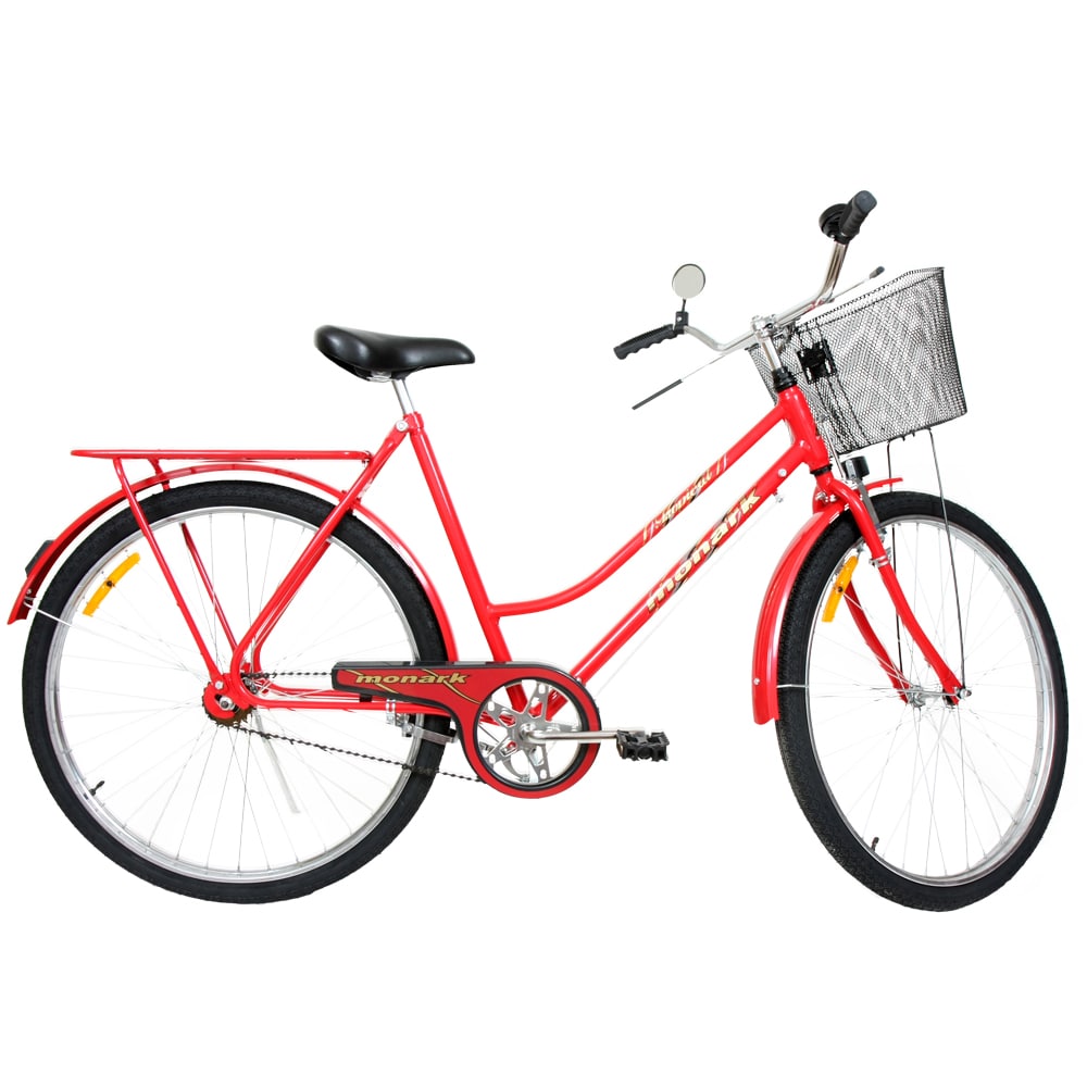 Bicicleta Aro 26 Monark Tropical Freio Varão Em Aço Carbono - Vermelho