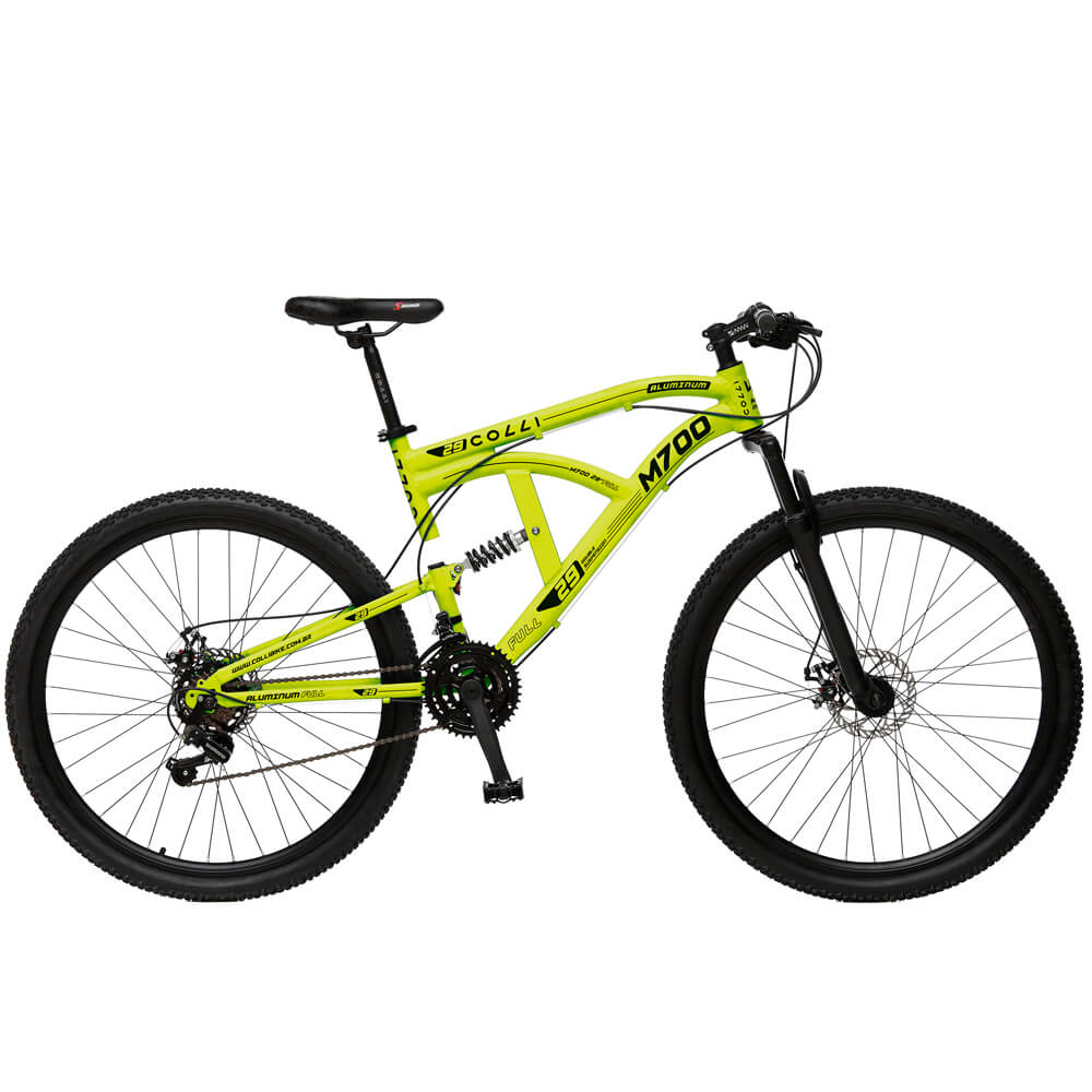 Bicicleta Colli Cazelle Turim Aro-29 Freio a Disco com Câmbio Traseiro  Shimano Preto