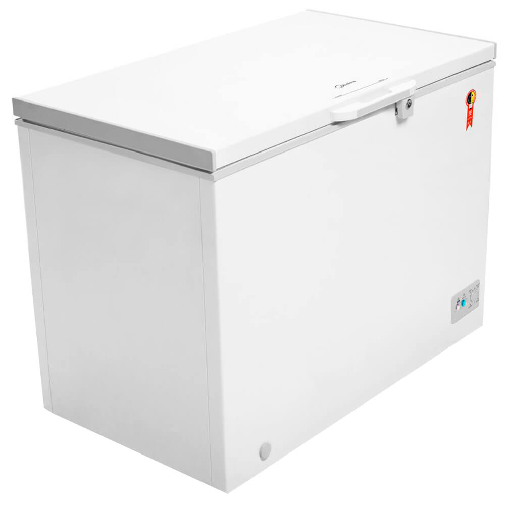 Freezer Midea 295L 1 Porta Horizontal Degelo Manual Rcfa3 - Branco - Branco - 110 Volts