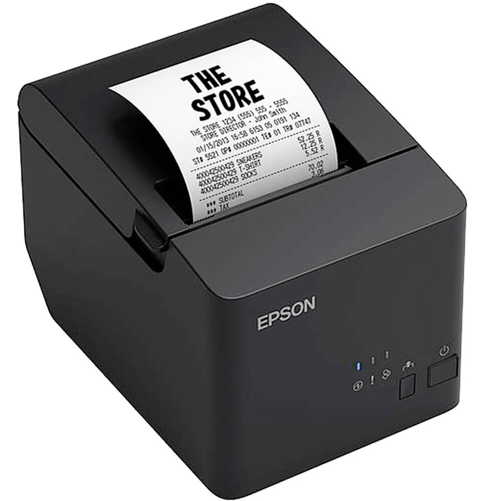 Impressora Epson Tm-T20x Térmica Preto Usb - Preto - Preto - Bivolt