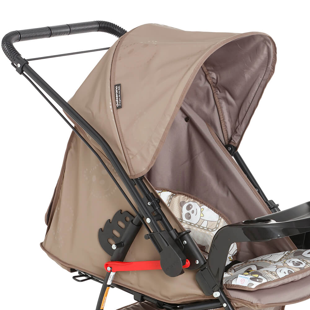 Carrinho De Bebe Galzerano Milano Reversivel Ii Ate 15kg