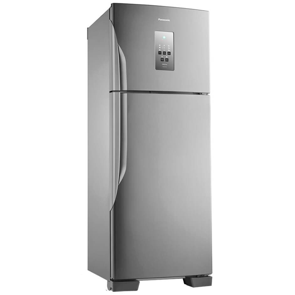 Geladeira Refrigerador Panasonic 483L Frost Free Duplex Nr-Bt55pv2 - Aço Escovado - 220 Volts