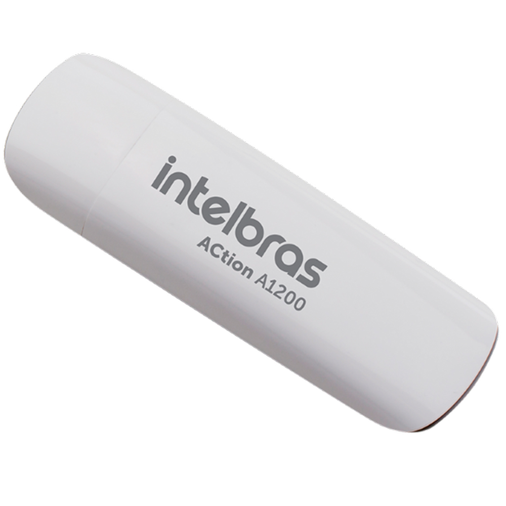 Adaptador Wireless Usb Action A1200 Intelbras Dual Band Usb 3.0