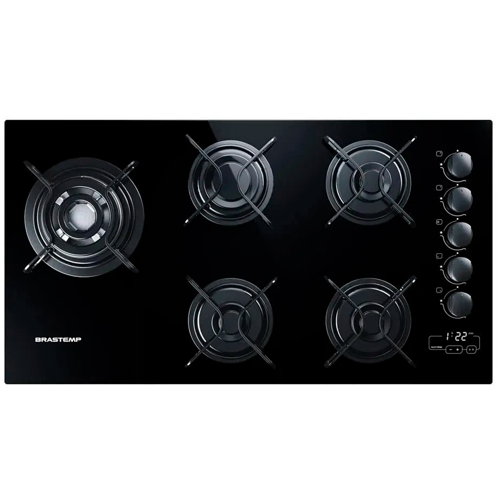Menor preço em Cooktop a Gás Brastemp 5 Bocas Superautomático Quadrichama BDT85AE