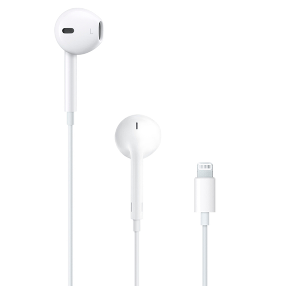 Fone De Ouvido Apple Earpods Com Conector Lightnin Mmtn2bz/A - Branco - Branco