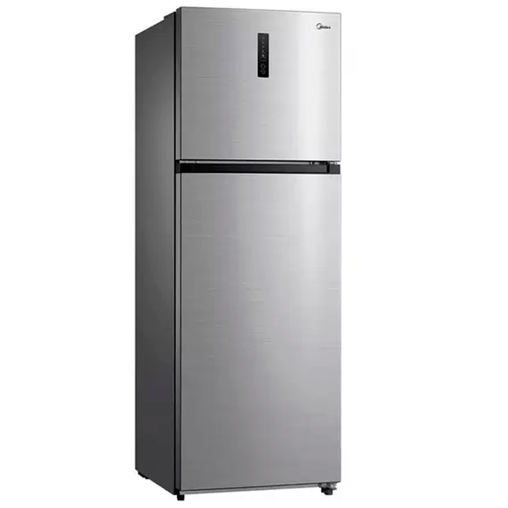 Geladeira Refrigerador Midea 411L Frost Free Duplex Super Cool Md-Rt580mta46 - Inox - 110 Volts