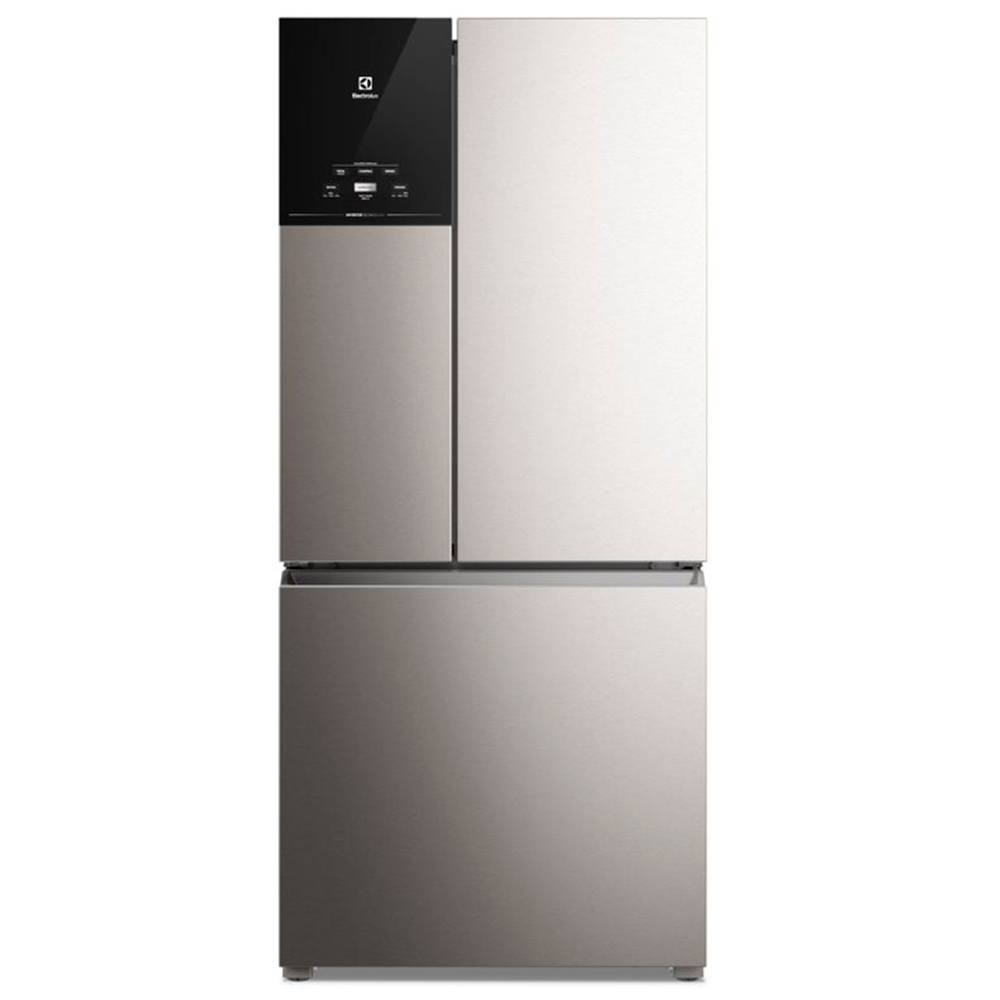Geladeira Refrigerador Electrolux Efficient 590L Frost Free Multidoor Im8s - Prata - 110 Volts