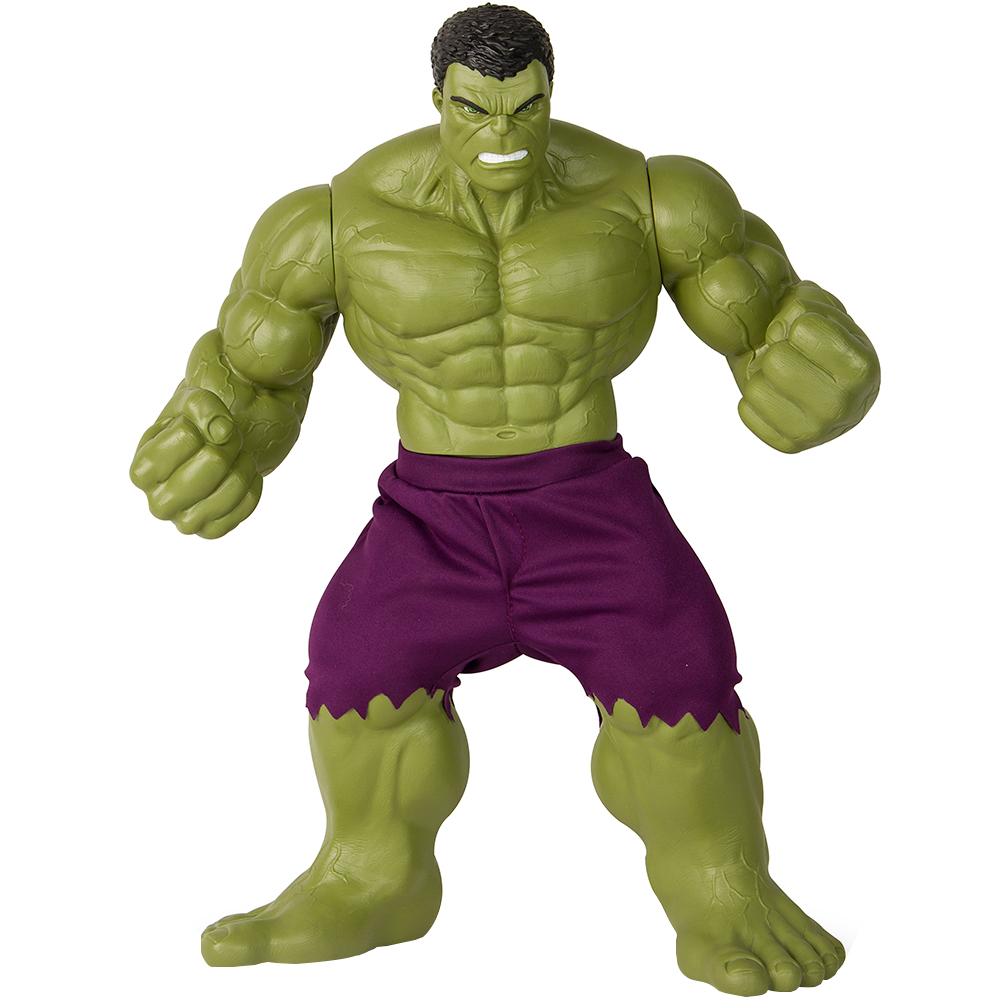 Boneco Articulado Hulk Revolution 45 Cm Vinil Mimo Toys