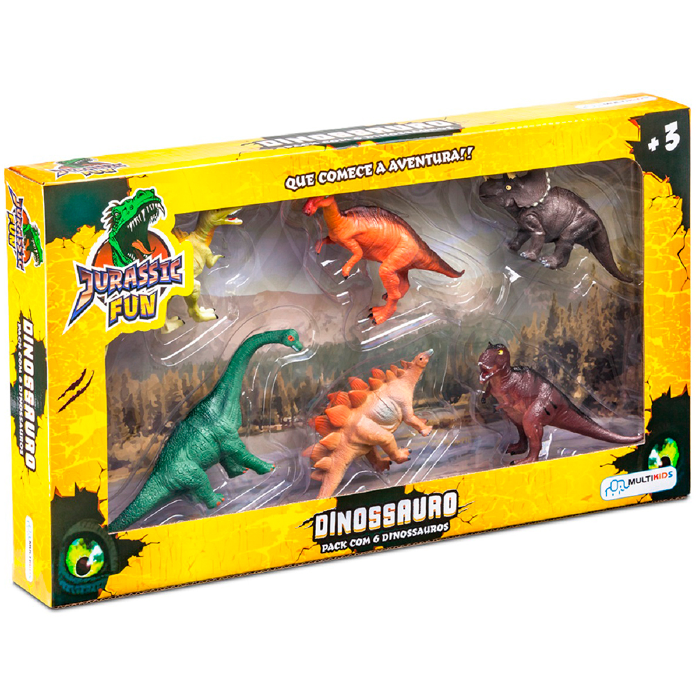 Jogo de Cores e Cards Dinossauro - Clube de Brinquedos Tum Tum