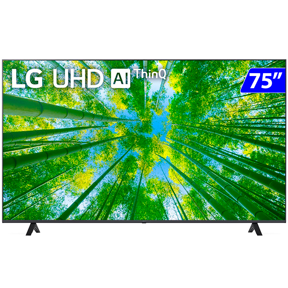 Smart TV LG LED 75" 4K Wi-Fi WebOS 22 Comando de Voz 75UQ8050PSB é boa?