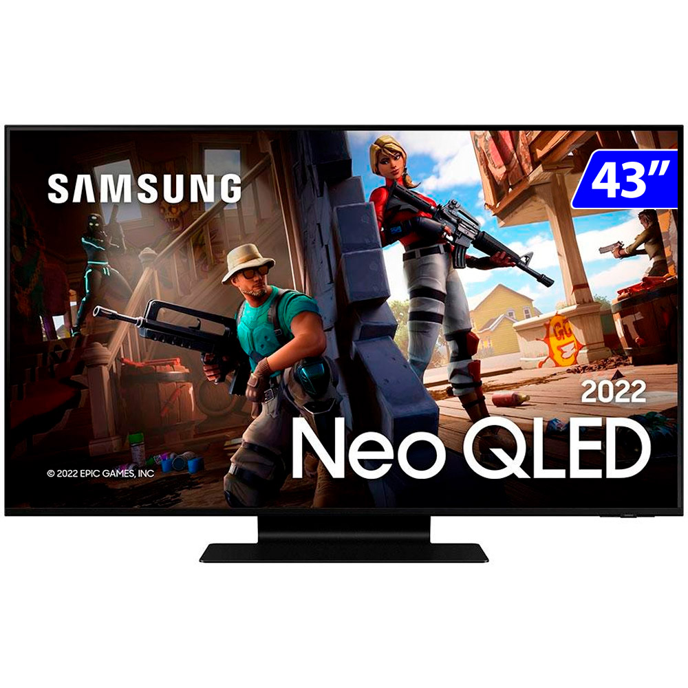 Tv 43" Neo Qled Miniled Samsung 4k - Ultra Hd Smart - Qn43qn90b