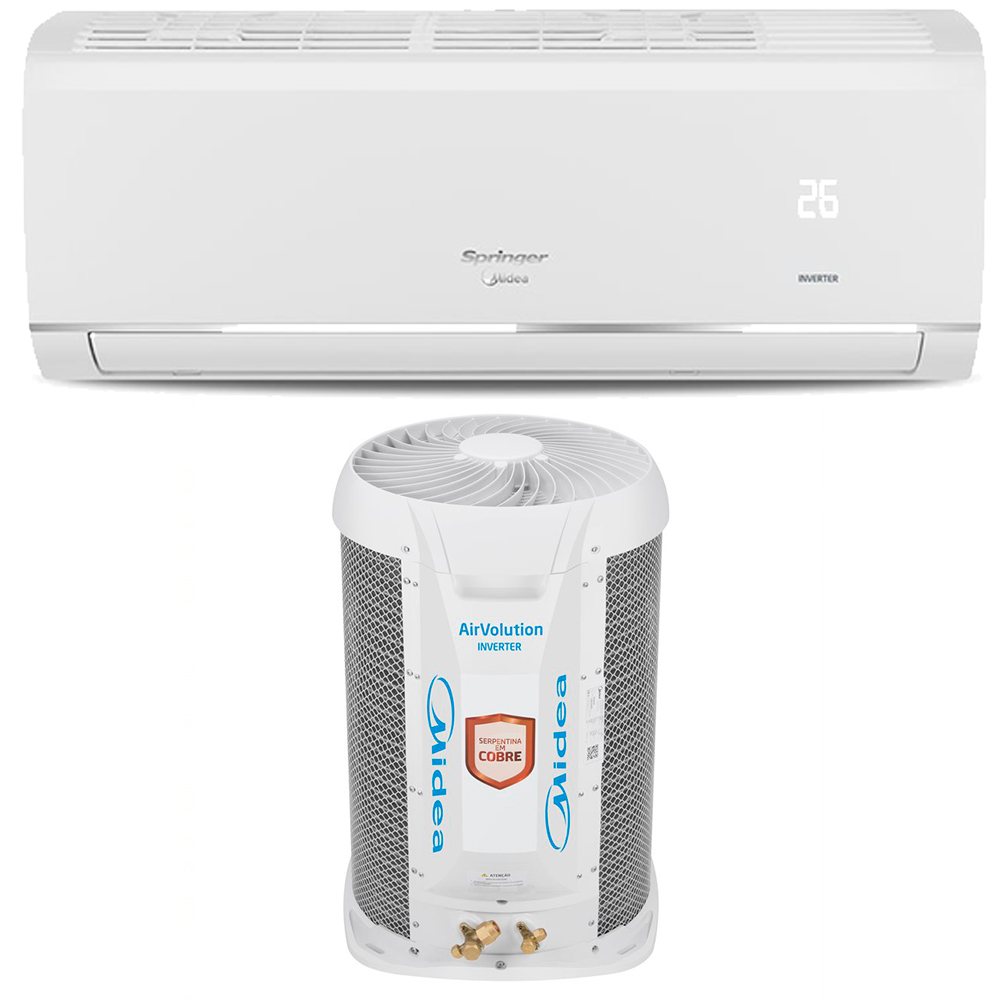 Menor preço em Ar Condicionado Split AirVolution 9.000 BTUs Inverter Springer Midea Frio