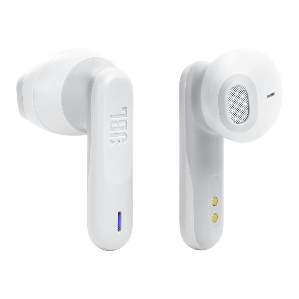 Fone De Ouvido Auricular Jbl Wave Flex Bluetooth Microfone Integrado - Branco - Branco