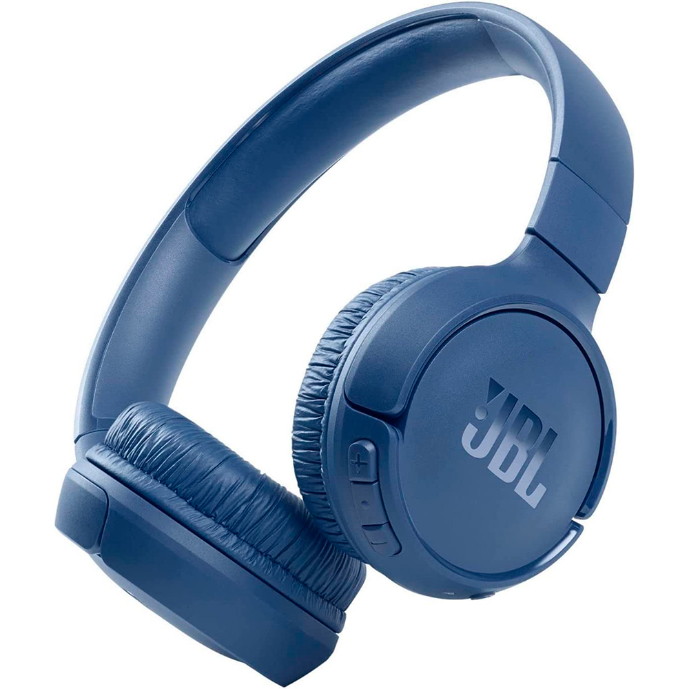 Fone De Ouvido Jbl On Ear T520bt Sem Fio Bluetooth Função Voice Aware - Azul - Azul