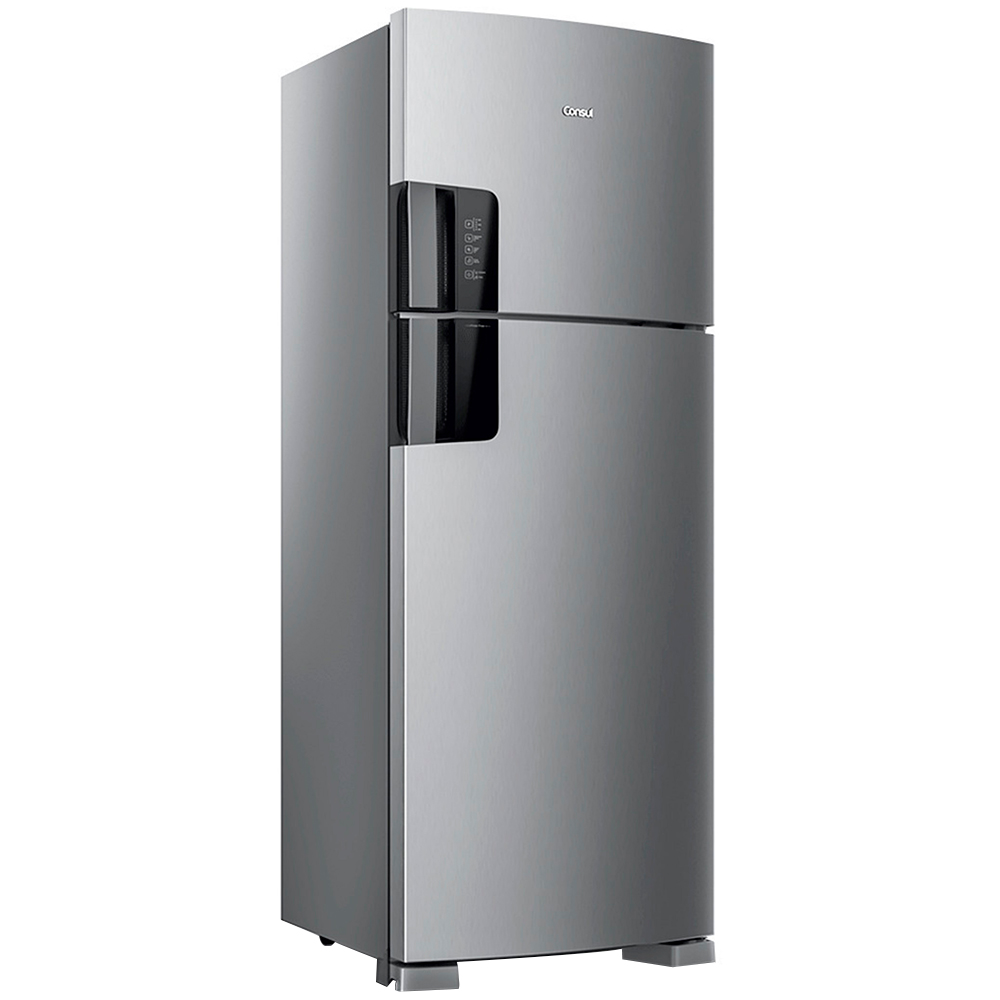 Geladeira Refrigerador Consul 450L Frost Free Duplex Filtro Antiodor Crm56fk - Inox - 110 Volts