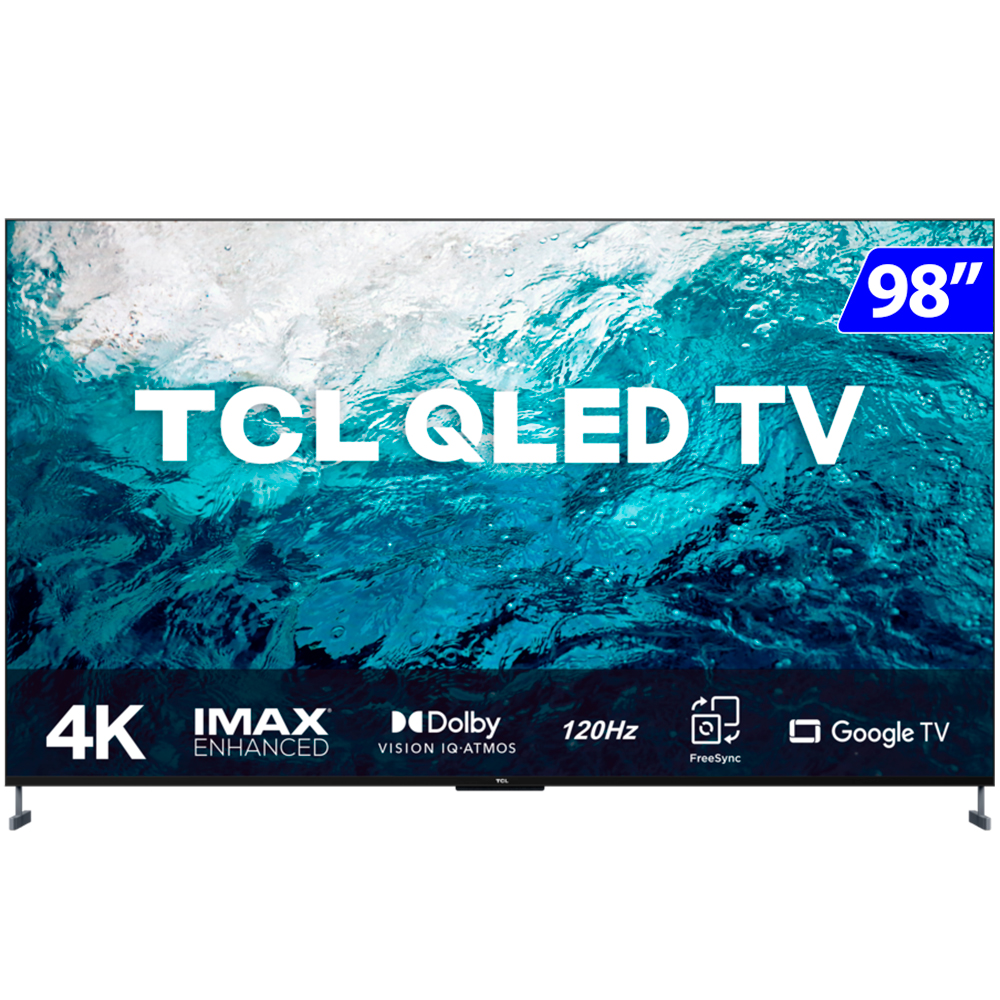 Tv 98" Qled TCL 4k - Ultra Hd Smart - 98c735