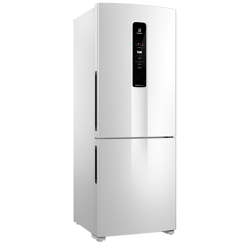 Geladeira Refrigerador Electrolux Bottom Freezer 490L Frost Free Inverter Ib7 - Branco - 110 Volts