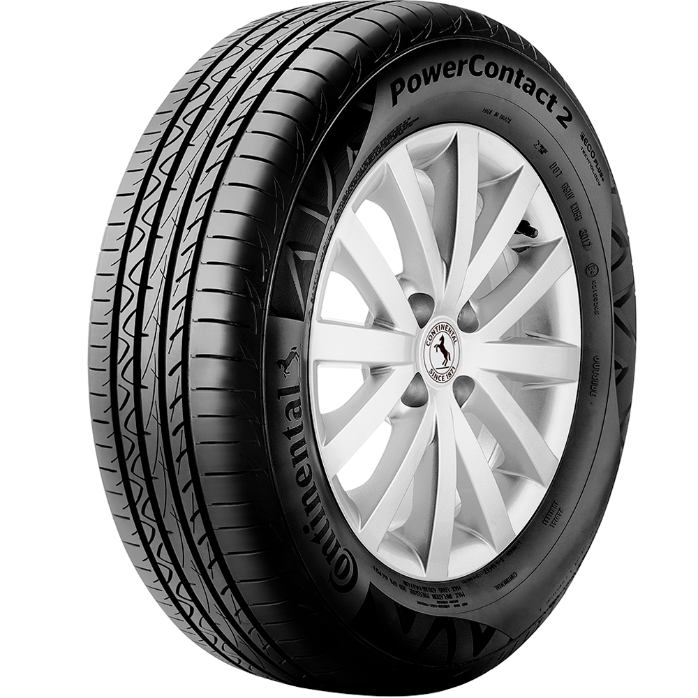 Pneu Continental Powercontact 2 Aro 16 195/55R16 87H Assimétrico Radial