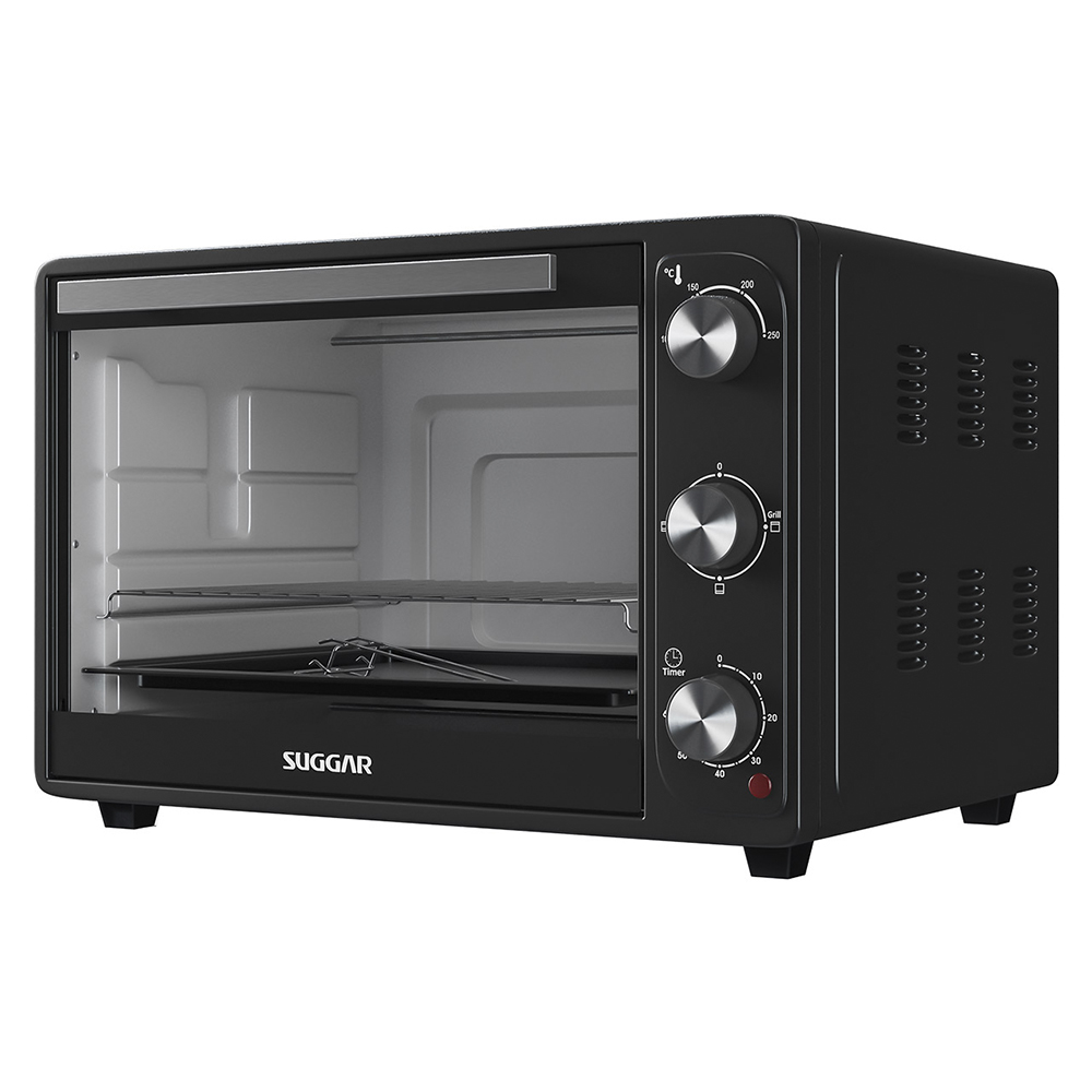 Forno Elétrico De Bancada 50L Suggar Função Grill E Timer 1600W - Preto - 110 Volts