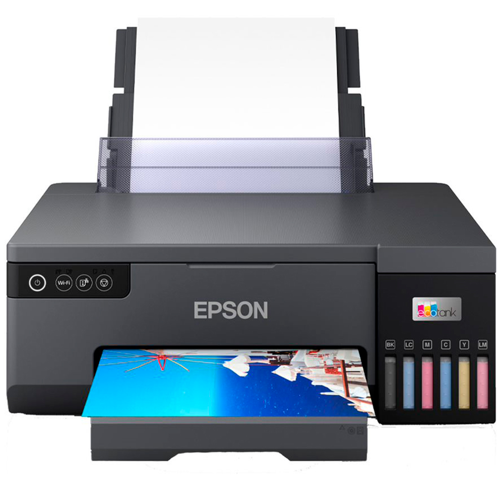 Impressora Jato De Tinta Epson Ecotank L8050 Colorido Wifi - Preto - Bivolt