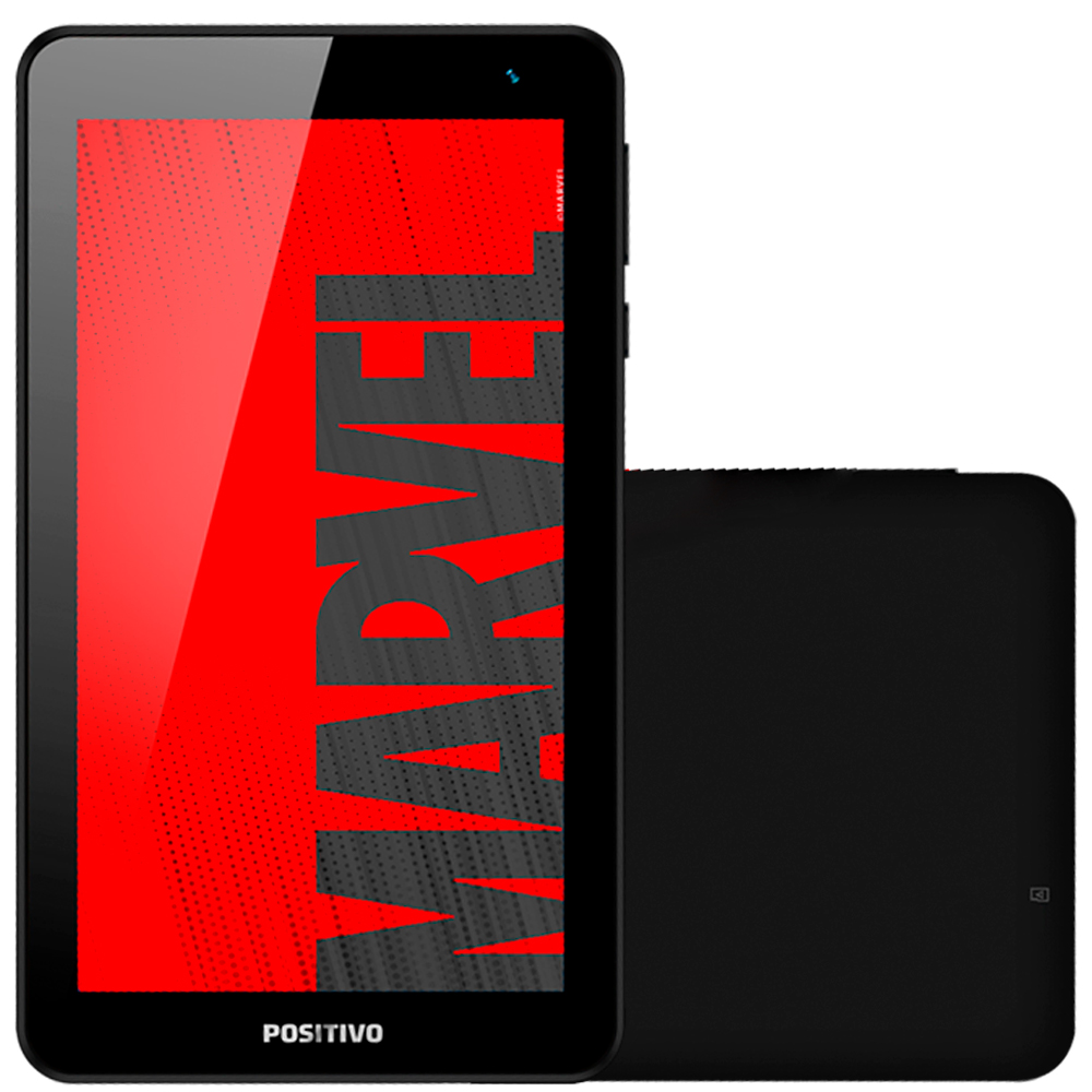 Tablet Positivo Twist Tab Spidey+ 7” 64Gb 2Gb Quad Core 1.6Ghz Android - Preto - Bivolt