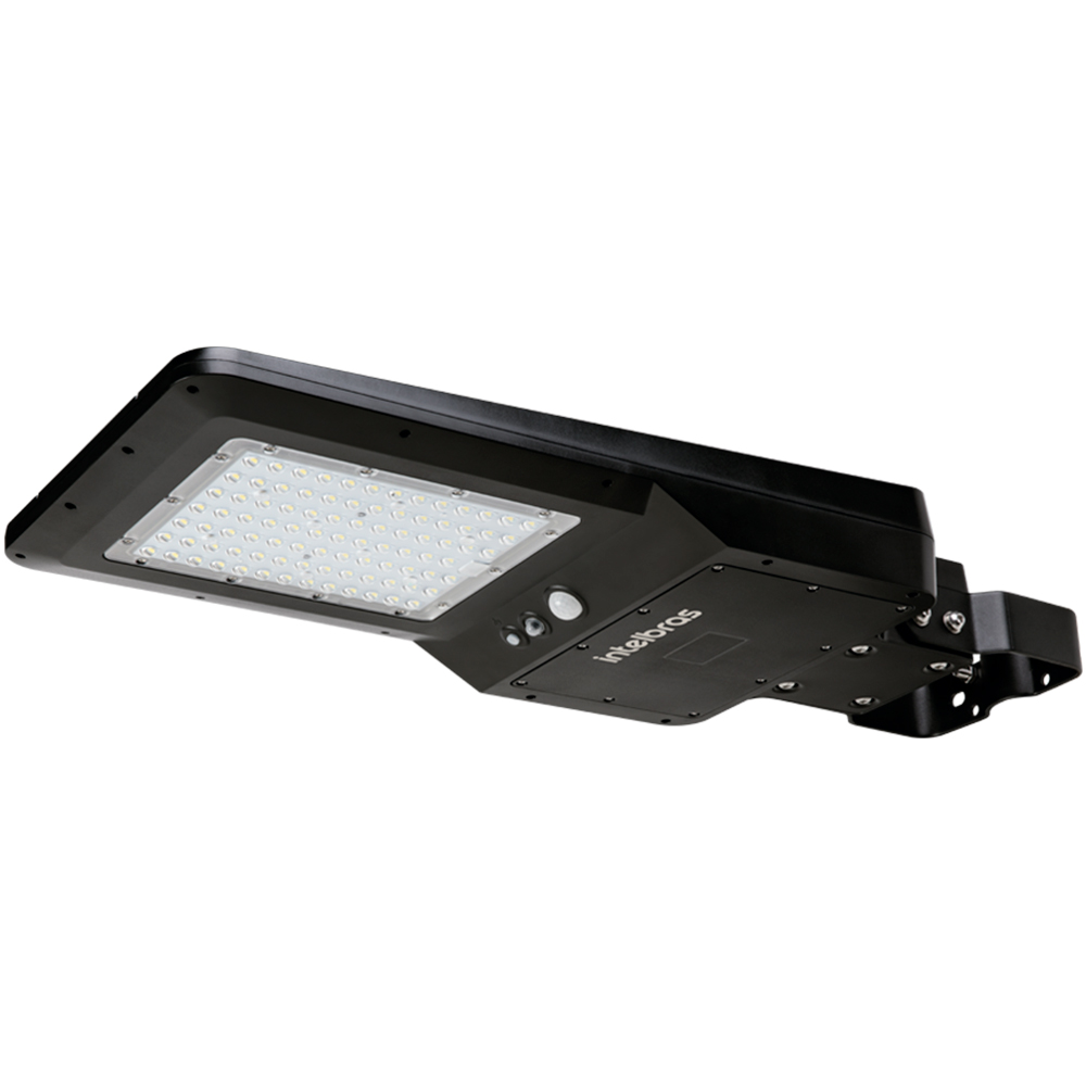 Luminária Solar De Led Intelbras 40W Lsi 4800 Lm Com Proteção Ip65 - Preto