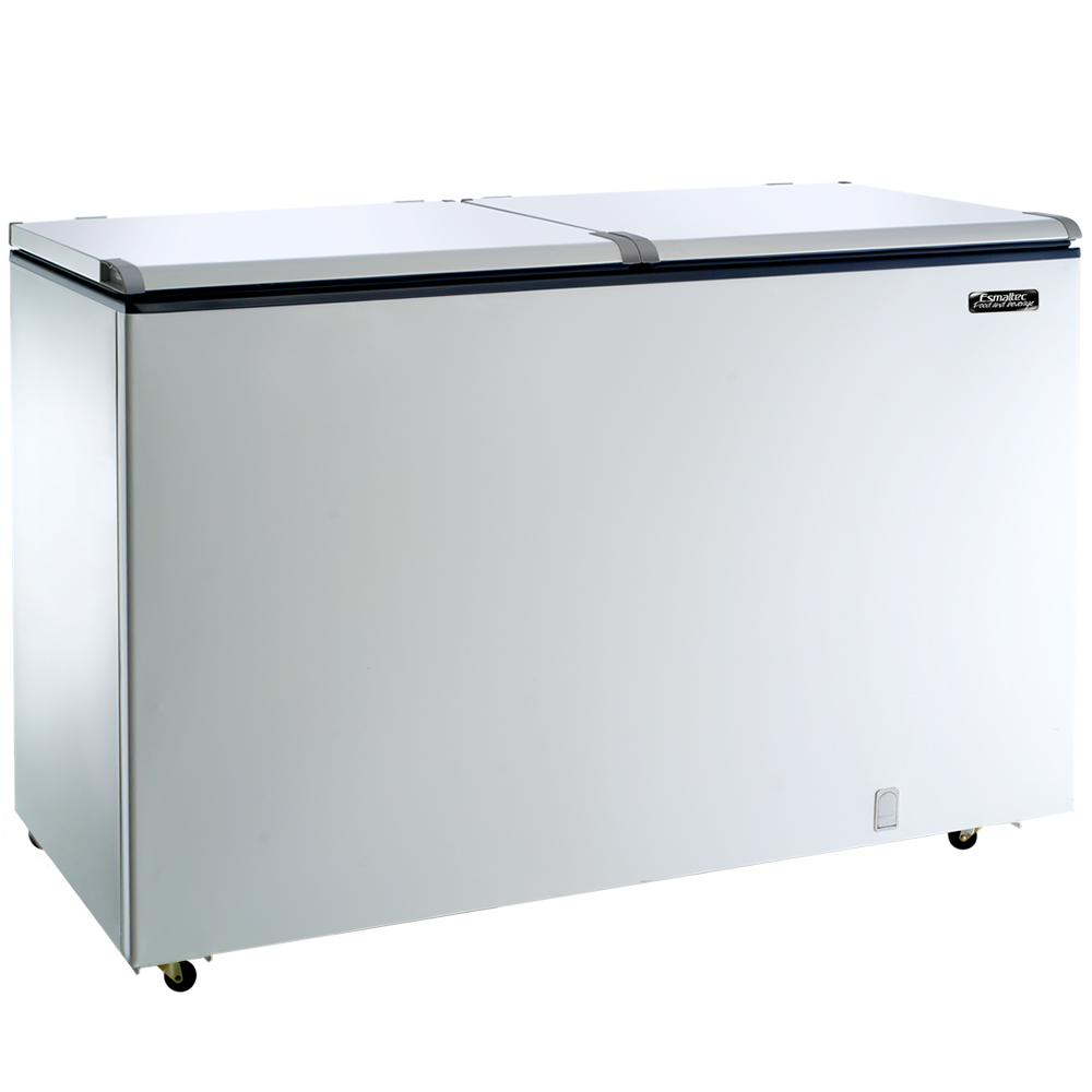 Freezer Esmaltec 468L 2 Portas Horizontal Degelo Manual Ech500 - Branco - 110 Volts