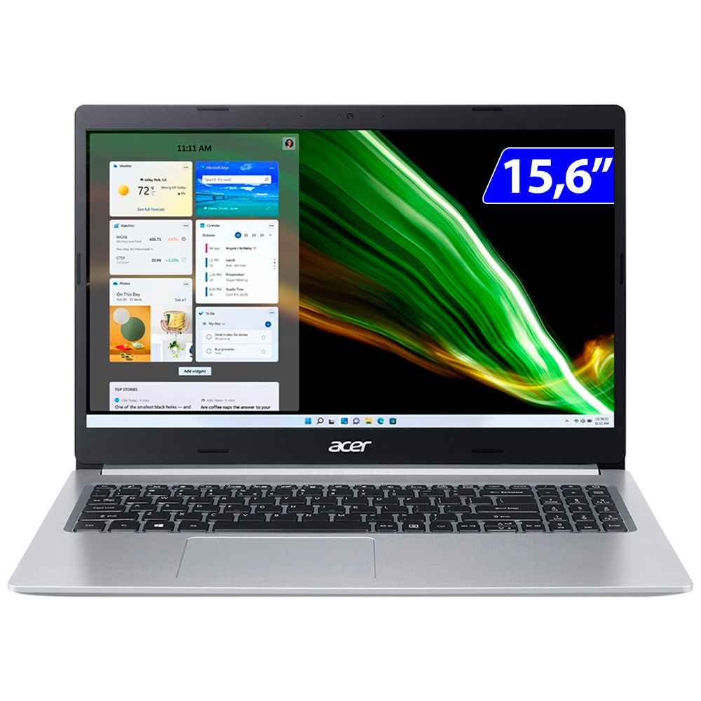 Notebook Acer Aspire 5 Amd Ryzen 7 Linux 12Gb 512Gb Ssda515-45-R36l - Prata - Bivolt