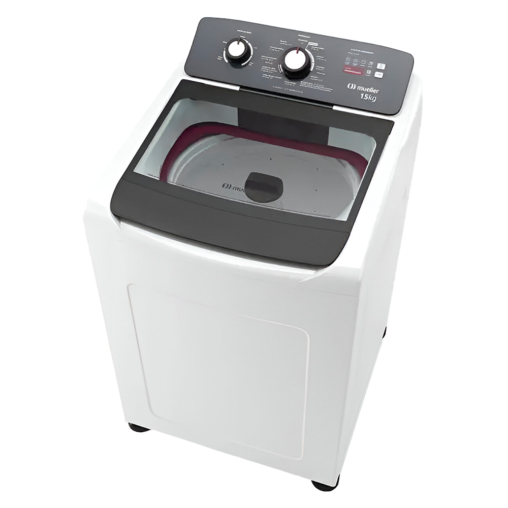 Máquina De Lavar Mueller 15Kg Automática 11 Programas Mla15 - Branco - 110 Volts