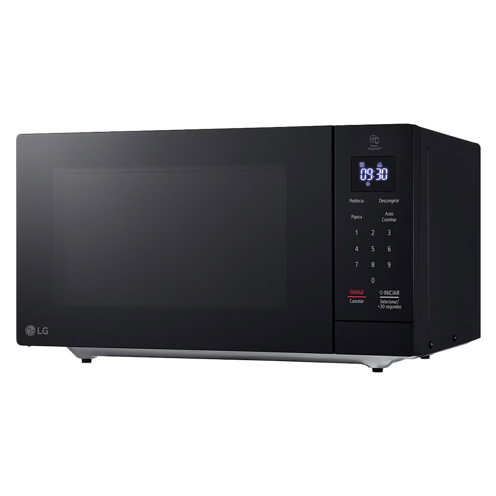 Micro-Ondas De Bancada Lg Neochef 30L 800W Limpa Fácil Ms3033ds - Preto - 110 Volts