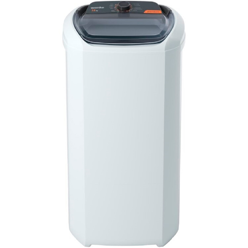 Tanquinho Wanke Premium 15Kg Semiautomática 10 Programas Lwbe150t3 - Branco - 110 Volts