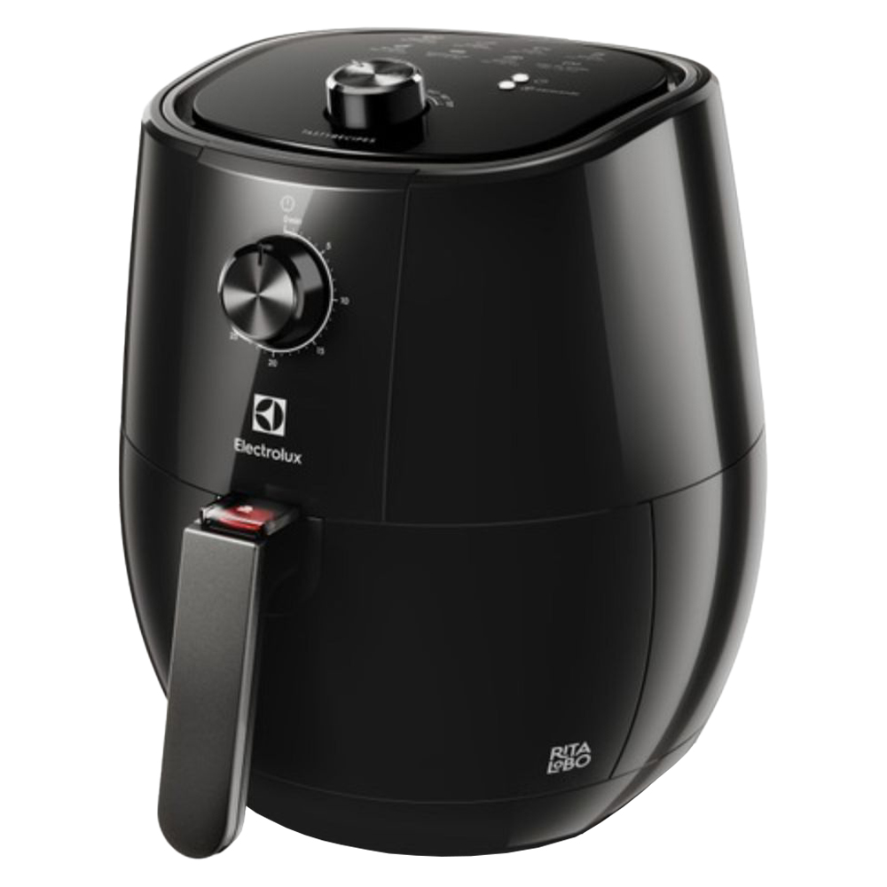 Fritadeira Elétrica Air Fryer Electrolux Efficient 3,2L 1400W Eaf-10 - Preto - 220 Volts