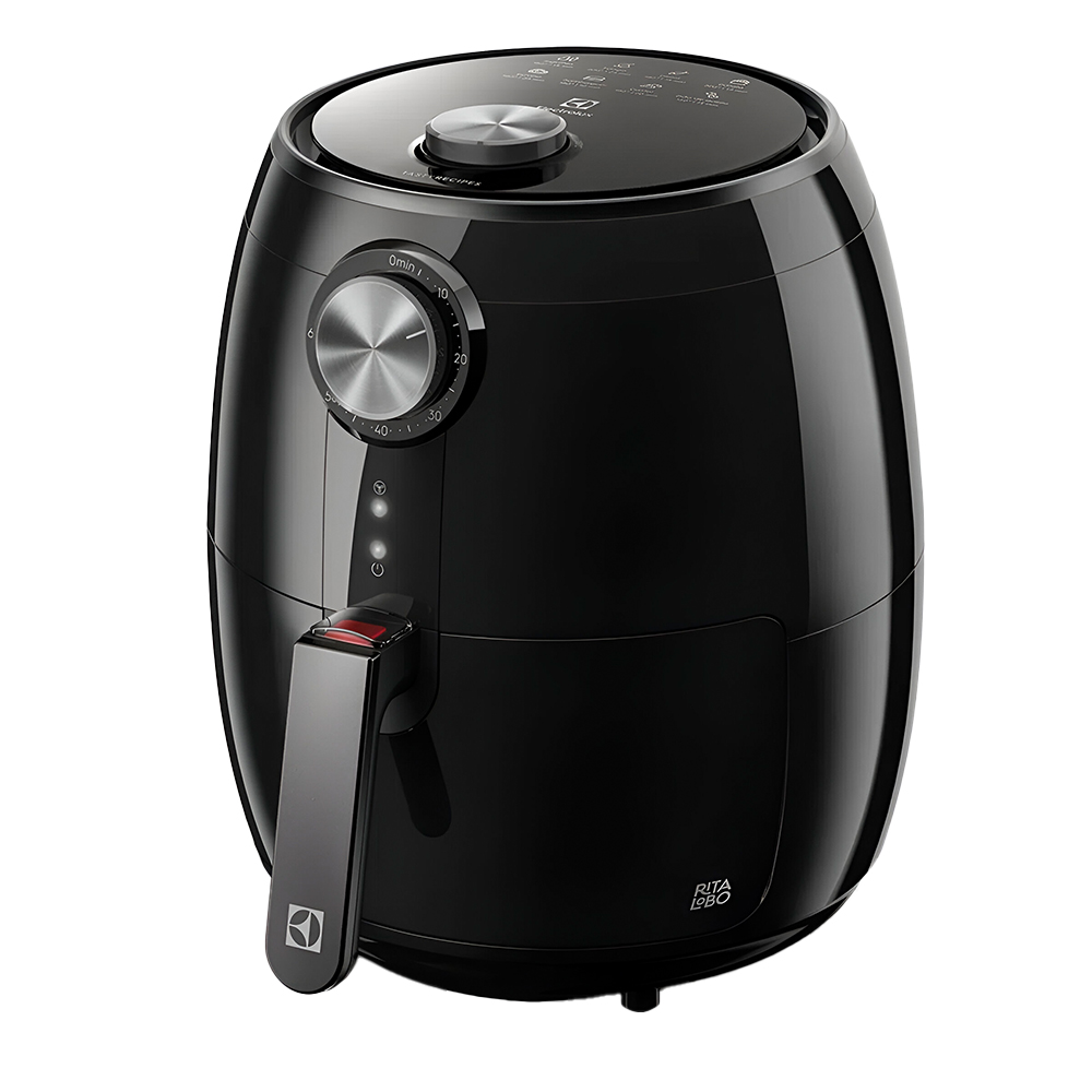 Fritadeira Elétrica Air Fryer  Electrolux Efficient Eaf-15 3,2L 1400W - Preto - 110 Volts