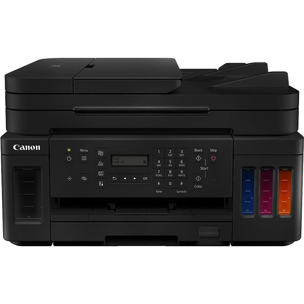 Impressora Multifuncional Jato De Tinta Canon Mega Tank G7010 Colorido Wi-Fi - Preto - Bivolt