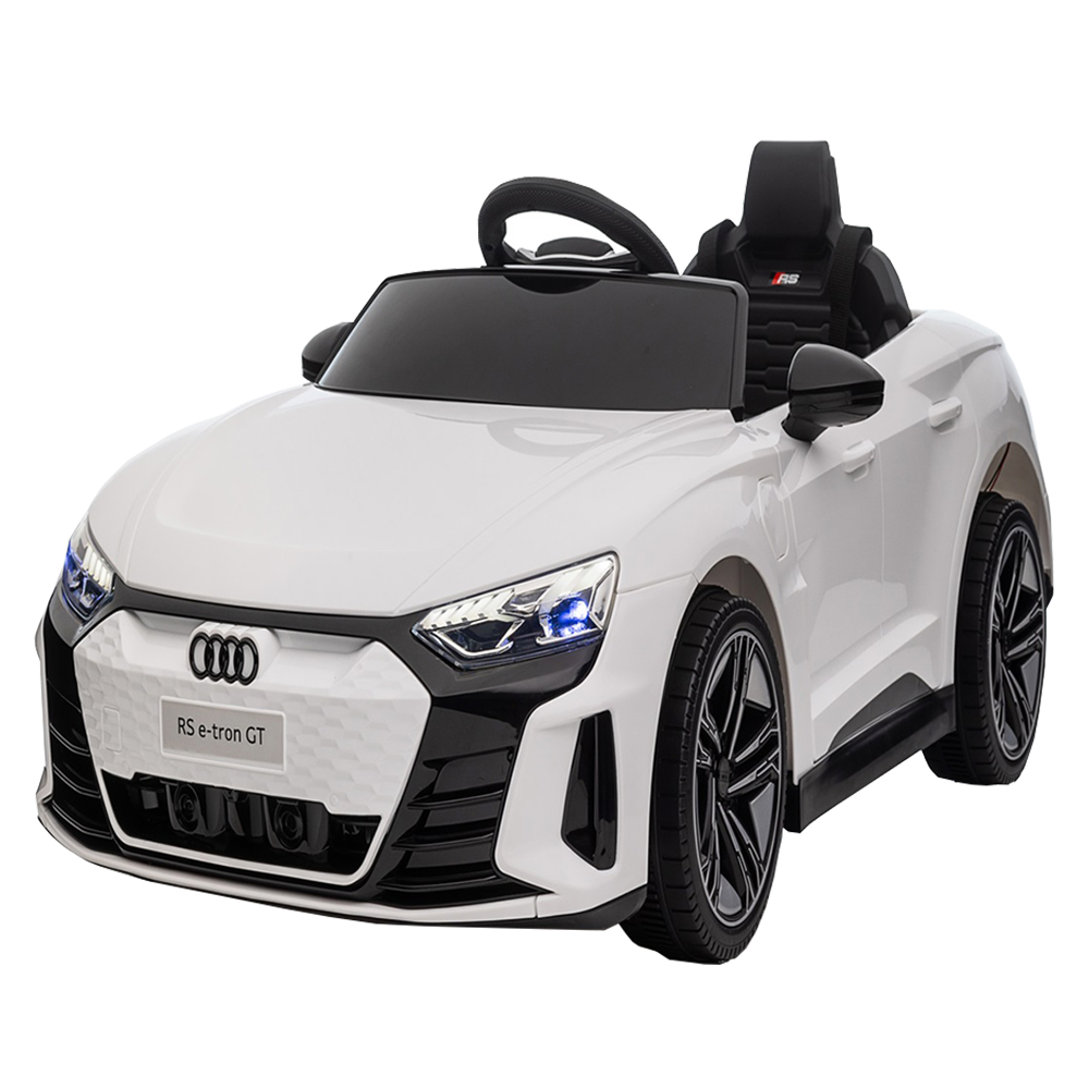 Mini Carro Elétrico Infantil Bandeirante Audi 2756 12V - Branco - 12 Volts