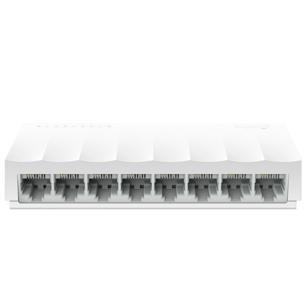 Switch De Mesa Tp-Link Ls1008 10/100Mbps 8 Portas - Branco - Bivolt