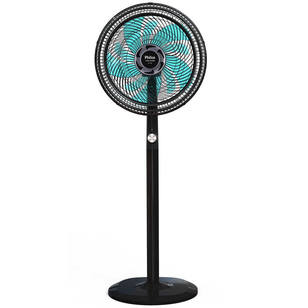 Ventilador Philco Maxx Force 40cm 10 Pás 3 Velocidades 174W Pvt466 - Preto - 110 Volts