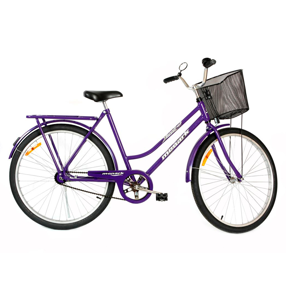 Bicicleta Aro 26 Monark Tropical Freio Contra Pedal - Roxo