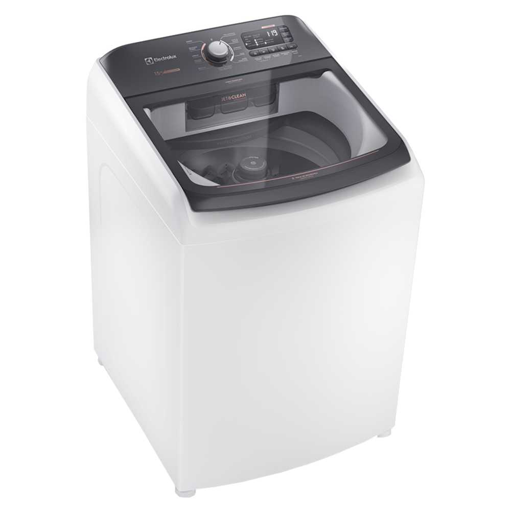 Máquina De Lavar Electrolux Premium Care 15Kg 11 Programas Lec15 - Branco - 110 Volts