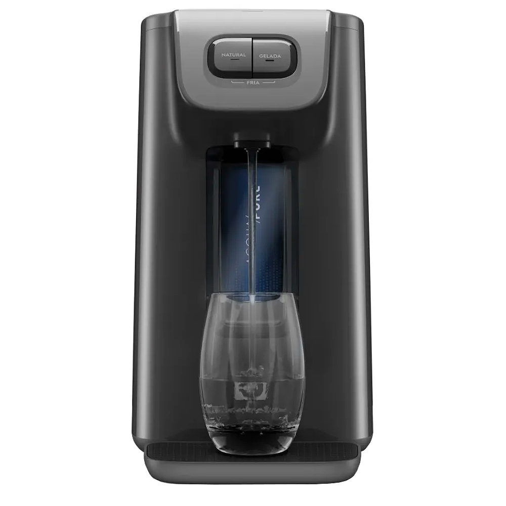 Purificador De Água Electrolux Experience 1.7L Compressor Grafite - Cinza - 110 Volts