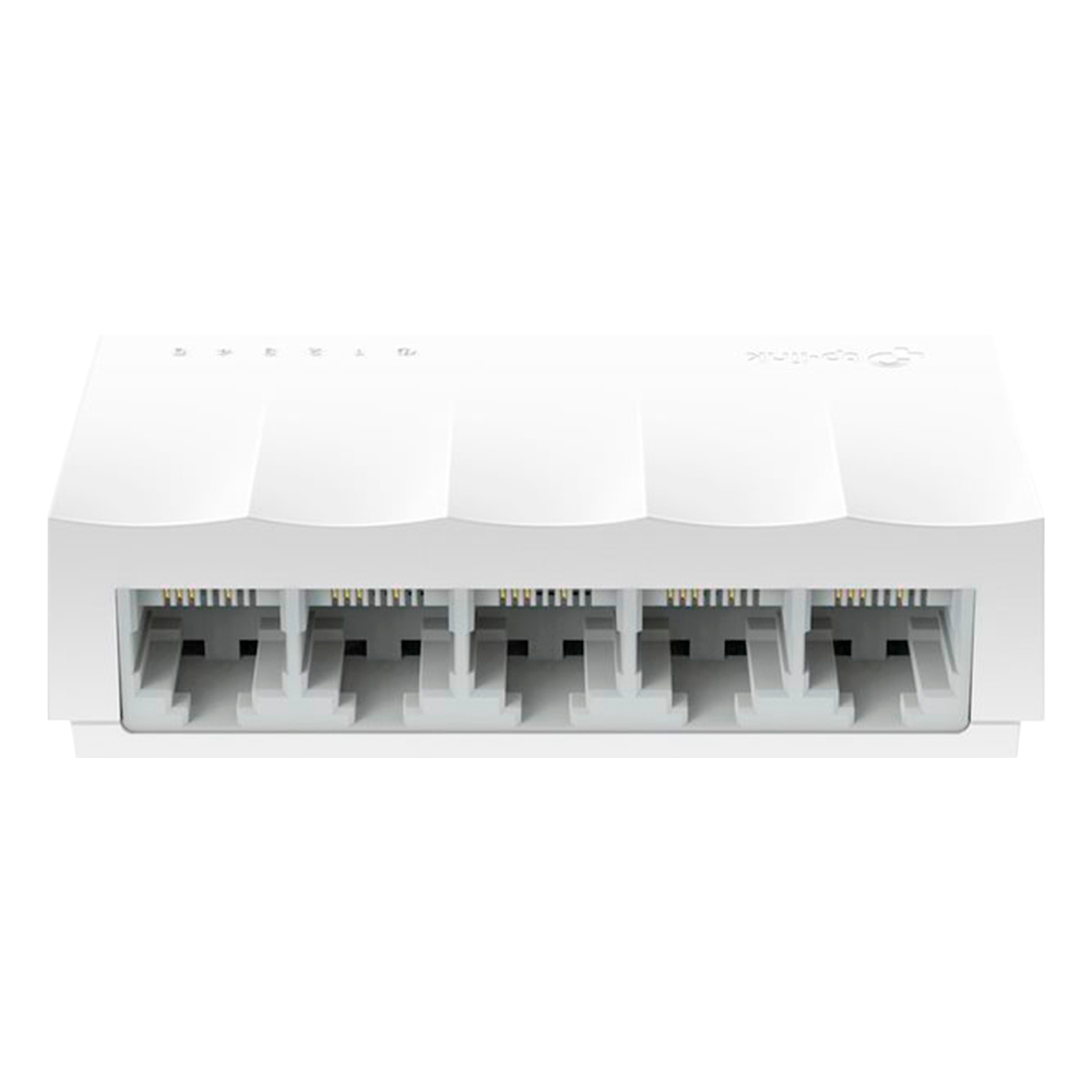 Switch De Mesa Tp-Link Ls1005 5 Portas 10/100Mbps  Auto Negociação - Branco - Bivolt